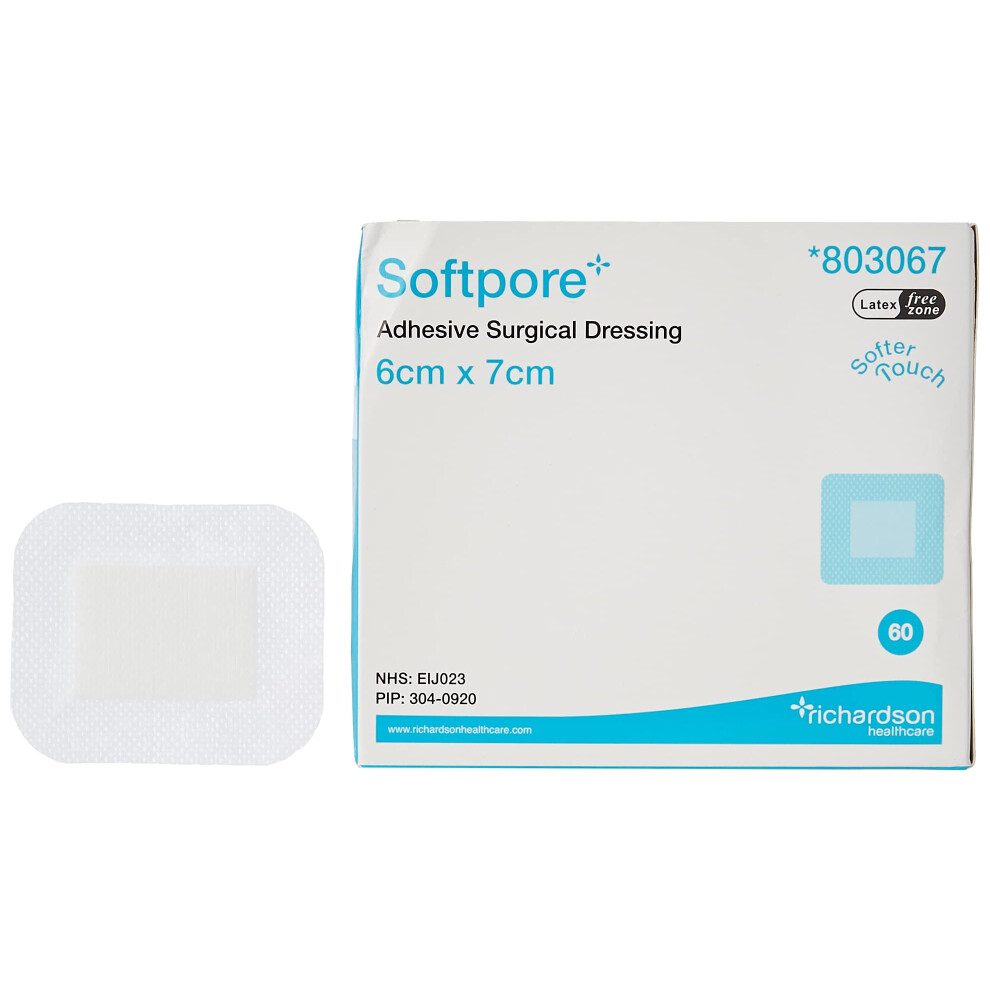 803067 6Cm X 7Cm (Pack Of 60) Softpore