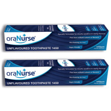 Oranurse 50ml Unflavoured Toothpaste Pack of 2