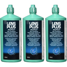 Lens Plus Purite Saline Solution, 360ml – Multi-Purpose Contact Lens Solution for Rinsing & Storing, Gentle & Effective Eye Care (