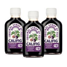 Califig Syrup of Figs | 3 pack | Natural Digestive Aid | Vegan | With Fig Extract | Helps Maintain Regularity | 3 X 100 ml