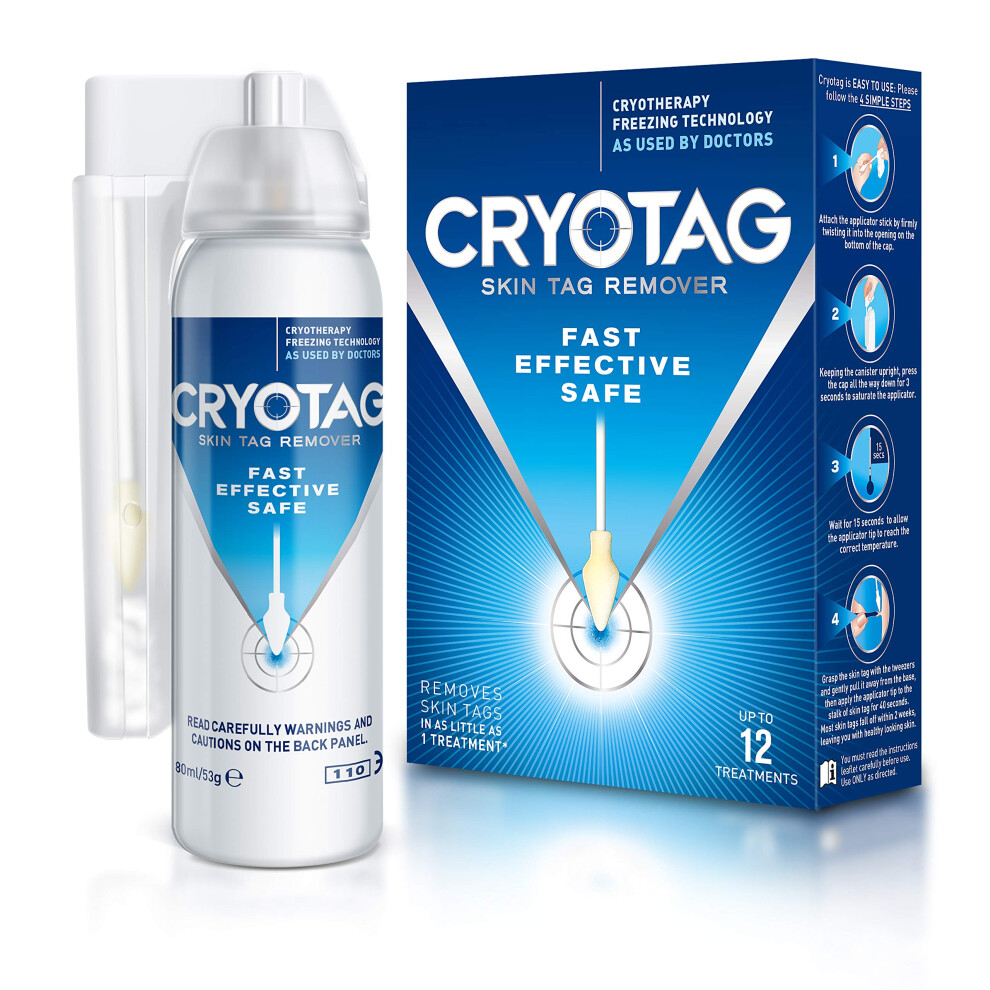 Cryotag Skin Tag Remover | Fast Effective Safe Skin Tag Removal| Removes