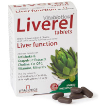 Liverel Liver Health Support Tablets Supplement, Vitabiotics