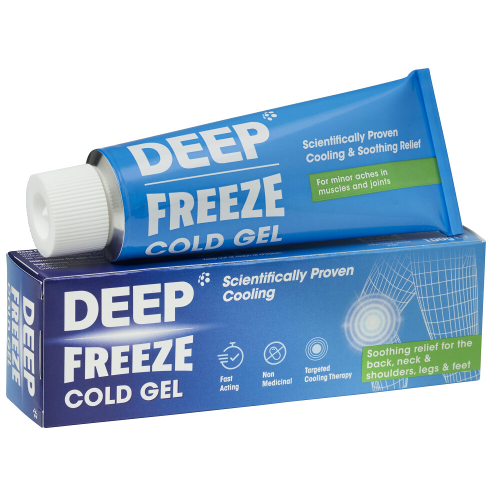 Deep Freeze Pain Relief Cold Gel, 100 G
