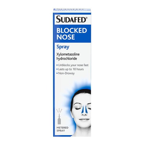 Sudafed Pack of 6 Sudafed 60ml Blocked Nose Spray
