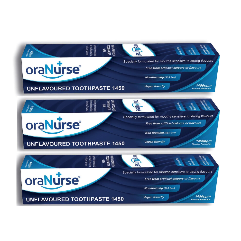Oranurse 50 Ml Unflavoured Toothpaste By
