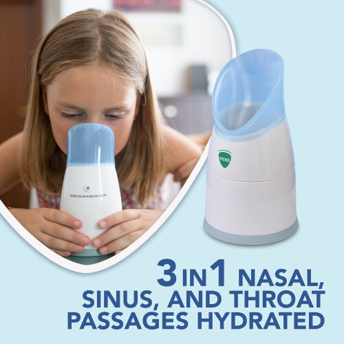 Vicks Vicks Personal Steam Inhaler with Two Scent Pads, 1