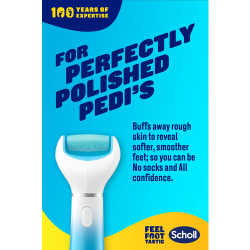 Scholl Blue Velvet Smooth Electronic Foot File 2