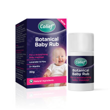 Colief Botanical Baby Rub - Decongestant Solution for Easy Breathing - Infants 3+ Months - Lavender and Pine