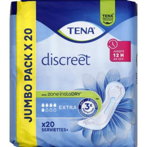 Tena Tena Extra Discreet Pack of 20