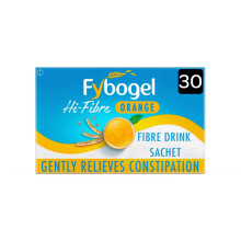 Fybogel Orange Fiber Supplement Sachets, 30 Count - Natural Digestive