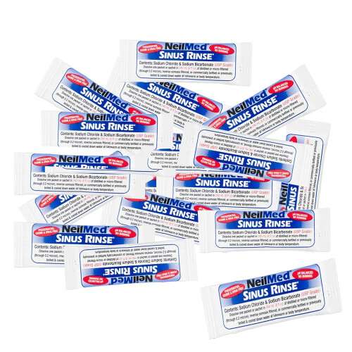 NeilMed Sinus Rinse Original Kit, Squeeze Bottle + 60 Sachets 1