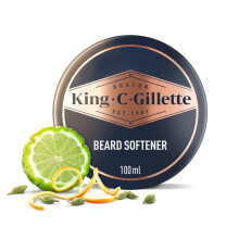 King C. Gillette Men's Beard Softener, Lightweight & Deep Beard Conditioning, In