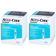 Accu-Chek Instant Blood Glucose Test Strips, 100 Count, for Accurate Monitoring