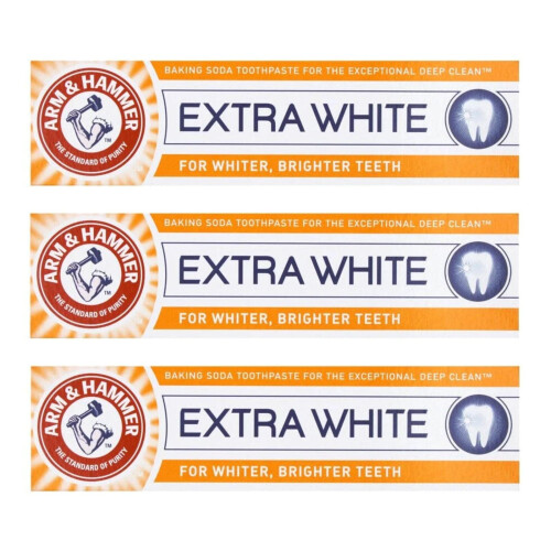 Arm & Hammer Extra White Toothpaste - Pack of 3