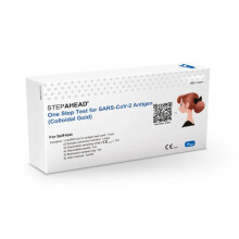 Step Ahead Covid-19 Lateral Flow Testing Kit – Pack of 5 Rapid Antigen Self Tests for Fast, Accurate at-Home COVID-19 Detection – Easy to Use, Tru