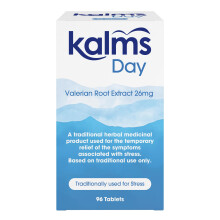 Kalms Day 96 Tablets - Traditional Herbal Medicinal Product Used for the Tempora