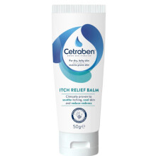 Cetraben Itch Relief Balm, For Dry, Itchy, Sensitive and Eczema-Prone Skin, Clinically Proven to Soothe Itching, Cool Skin, and Reduce Redness. Relie