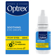 Optrex Itchy Eyes, Double Action Soothing Eye Drops, 10ml, Soothes & Protects, C