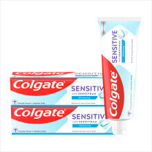 Colgate Sensitive Sensifoam Teeth Whitening Toothpaste 75ml X2 - Fluoride Toothpaste - Fresh Breath - Helps Restore Teeth Whitenes