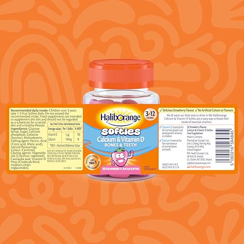 Haliborange Calcium Softies 30 pack 1