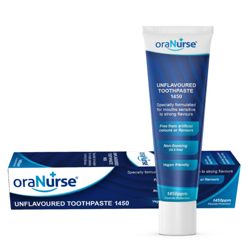 Oranurse 50ml Unflavoured Toothpaste Pack of 2 1