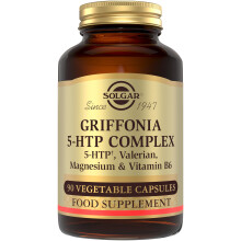 Solgar Griffonia 5-HTP Complex, Sleep and Mood Support with Valerian Root, Magne