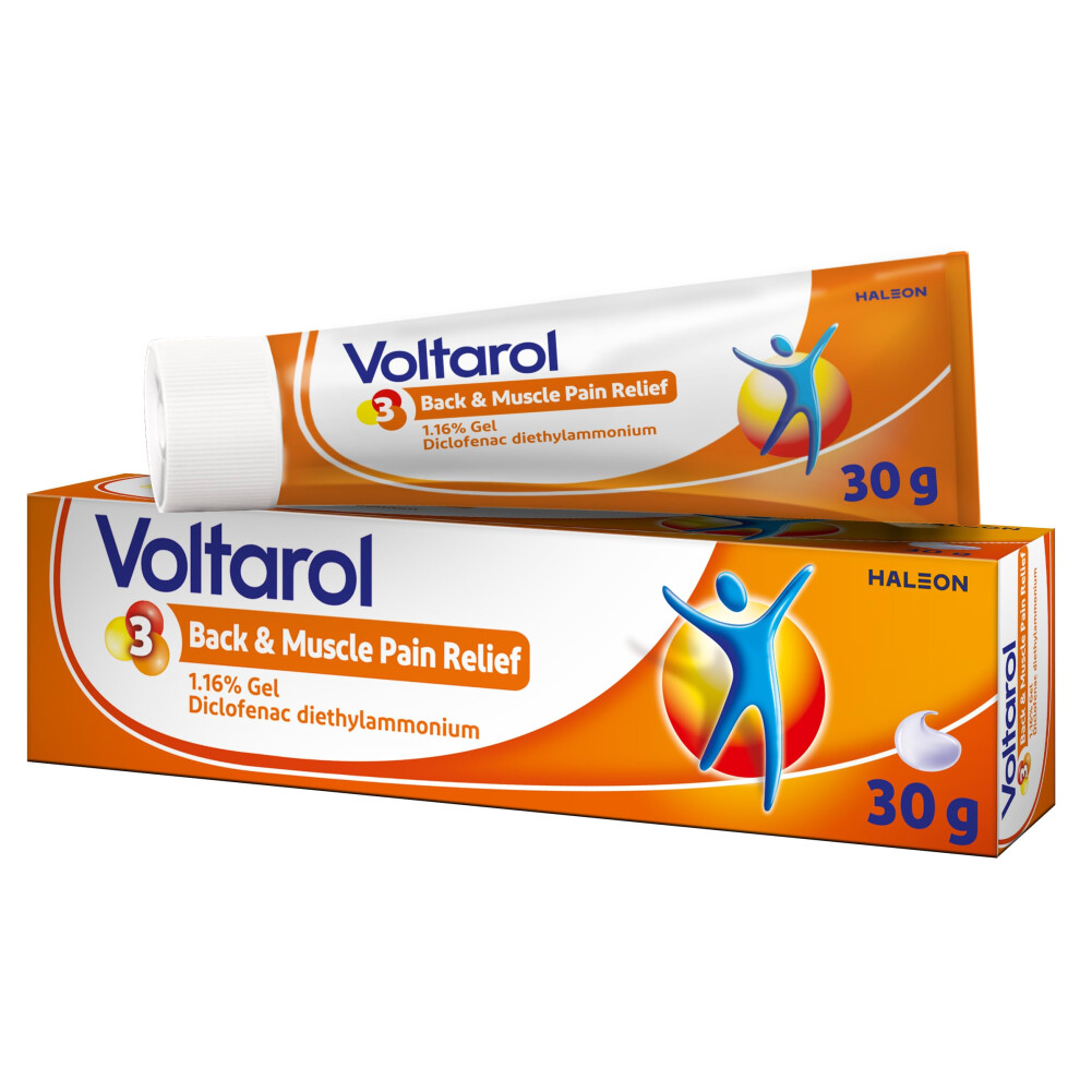 Voltarol Back & Muscle Pain Relief 1.16% Gel, For Joint Pain Relief,