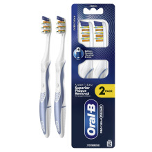 ORAL-B PRO-Clean Pulsar Battery-Powered Toothbrush – Superior 5-Way Plaque Removal – Medium Bristles, 2X
