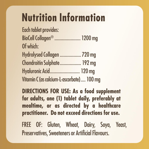 Solgar Solgar Collagen Hyaluronic Acid Complex - 30 Tablets 2