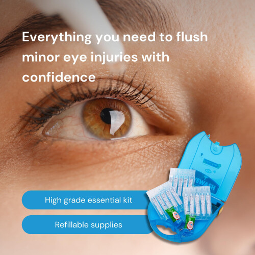 Astroplast 1047080 Piccolo Eyewash Dispenser,Blue 1