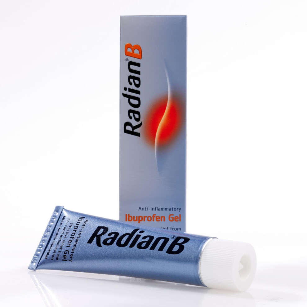 Photos - Water Bottle Radian B Ibuprofen Gel 5 topical analgesic and anti-inflammatory for backache, rheumatic and muscular pain, sprains and spor
