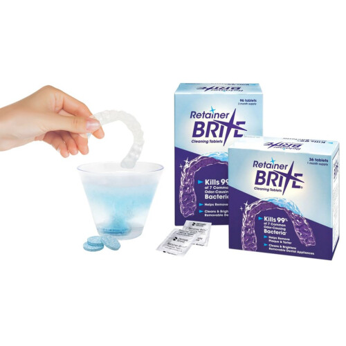 Retainer Brite Cleaning Tablets- Pack Of 36 1