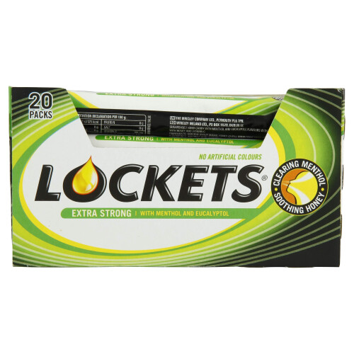 Lockets Extra Strong Lozenges 41 g (Pack of 20) 2