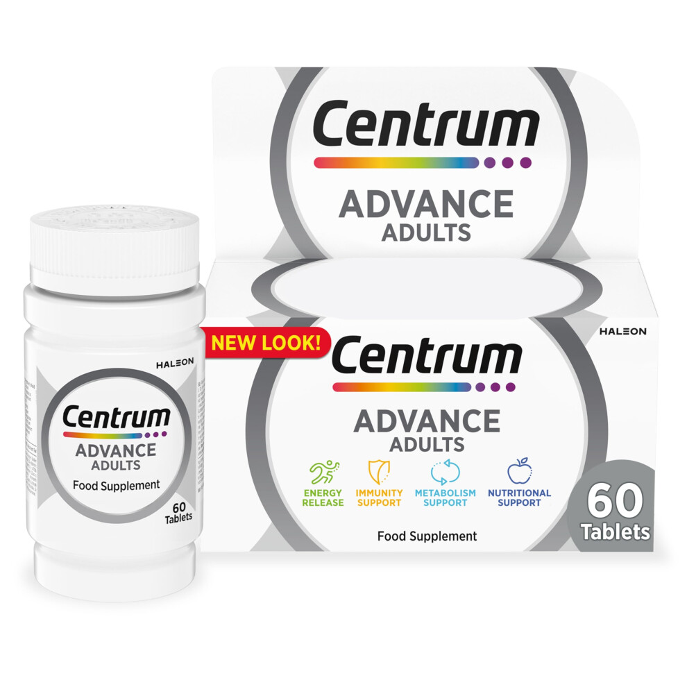 Photos - Other for Dogs Centrum Advance Multivitamin & Mineral Supplements, 24 essential nutrients including vitamin D, C, Calcium, Daily Multivitam 