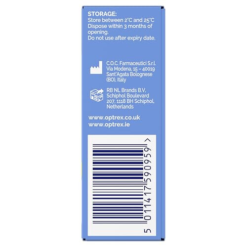 Optrex Optrex Itchy Eyes Drops, 10ml x 2, Soothes & Protects 2