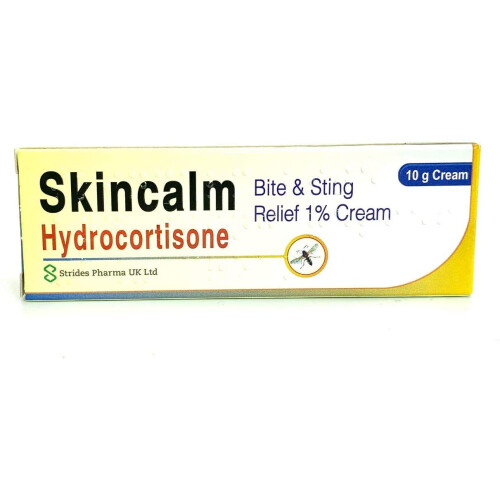 2 x Skincalm 10g Bite and Sting Relief 1% Cream 2