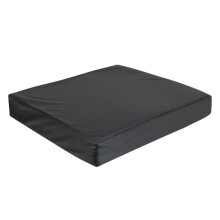 Aidapt Memory Foam Wheelchair Cushion – Vinyl‑Covered, Wipe‑Clean Seat Pad with Fixing Straps, Extra Comfort & Support for Wheelch