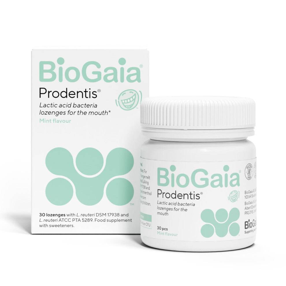 Biogaia Prodentis Oral Probiotics For Gums & Teeth | Patented Dental Probiotics