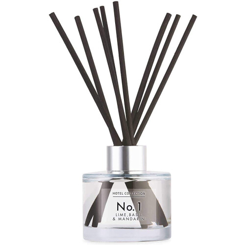 Aldi Luxury Hotel Collection Reed Diffuser No 1 Lime,Basil & Mandarin,100 ml (Pack of 1)