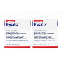 Hypafix Dressing Fixation Tape 5cm x 10m x 2 Rolls