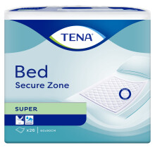 TENA Bed | Secure Zone | Super | 60cm x 90cm | Pack of 26