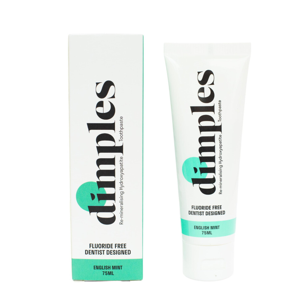 Dimples Fluoride Free Hydroxyapatite Toothpaste Mint