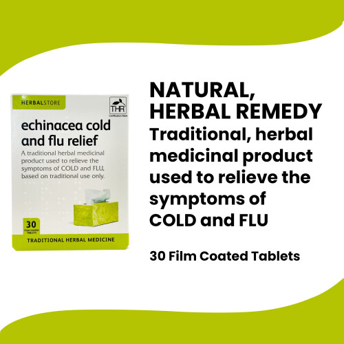 Herbal Store Echinacea Cold and Flu Relief 30 Film Coated Tablets 2