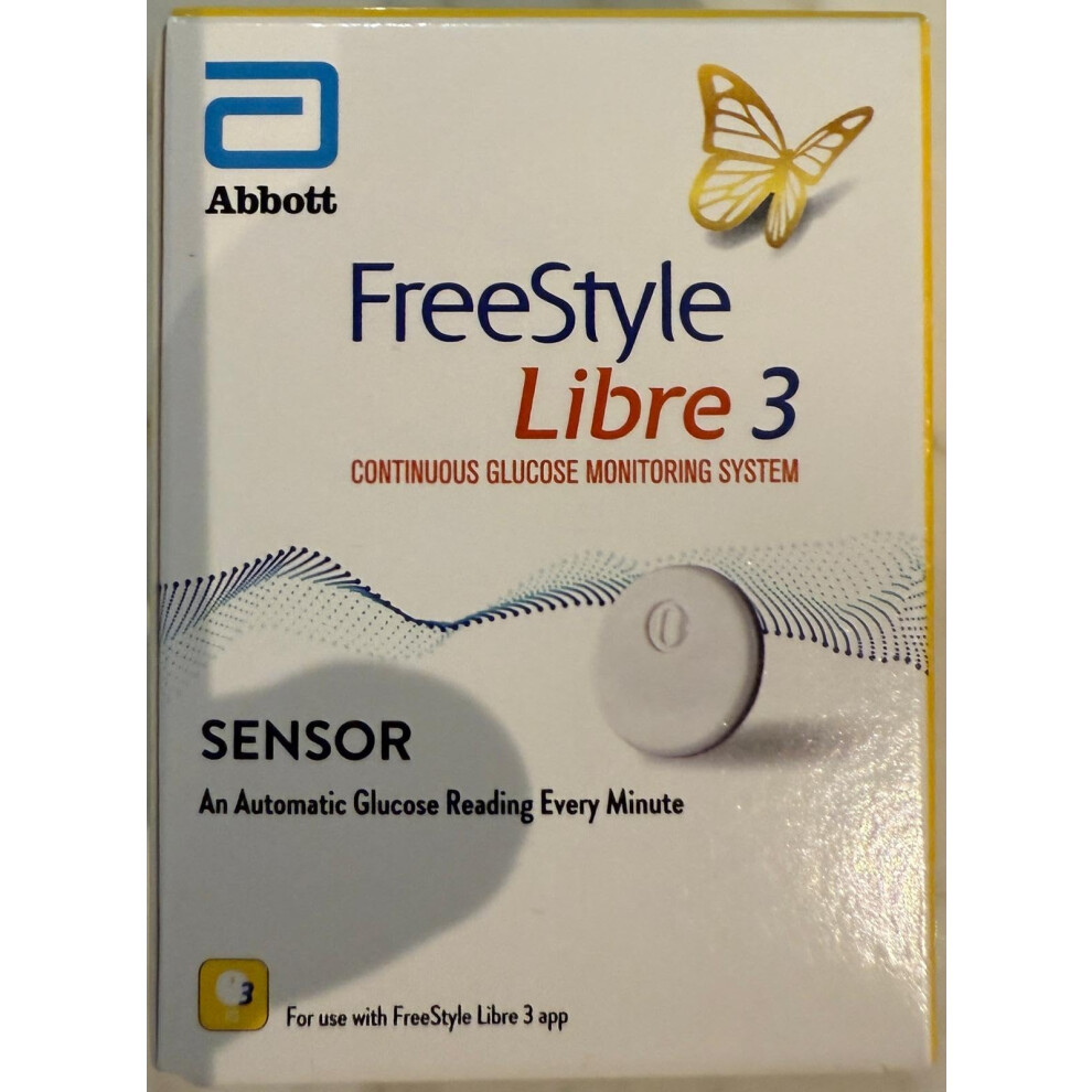 Abbott Freestyle Libre 3 Continuous Glucose Monitoring System