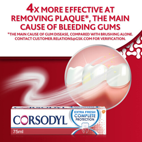 Corsodyl Corsodyl Complete Protection Bundle: 2X Complete Protection Extra Fresh Toothpas 2