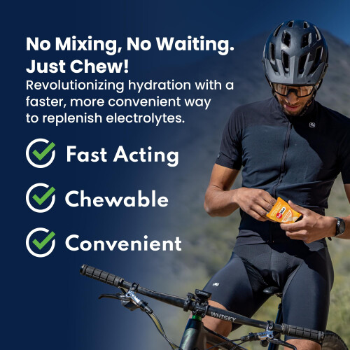 SaltStick FastChews Electrolytes - 60 Chewable Electrolyte Tablets - Salt Tablet 1