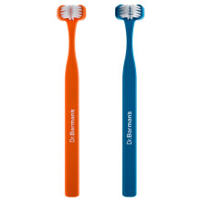 Dr Barman’s Superbrush Compact Junior Toothbrush Pack of 2 (6–12