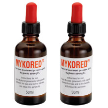 2x Mykored Nail Tincture Athlete's Foot Verrucae Fungal 50ml Ideal For, nail fungal treatment, antifungal nail treatment, mykored nail fungal treatme