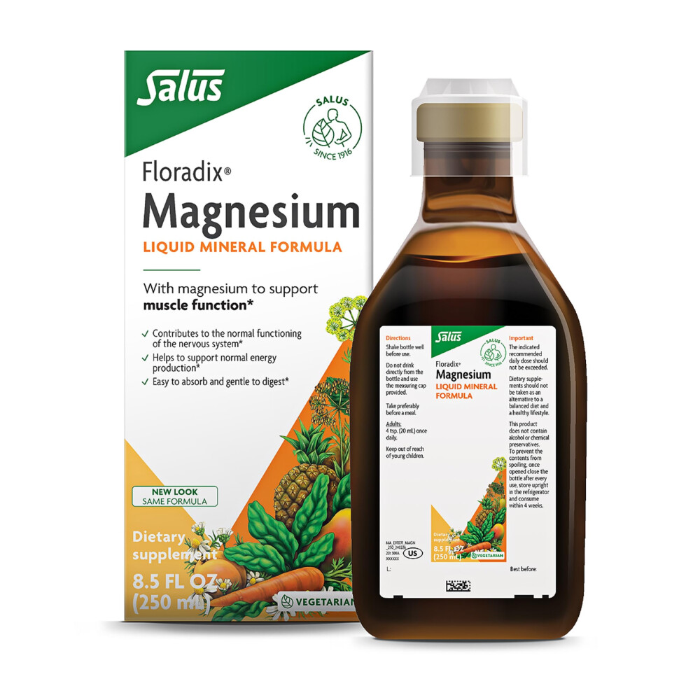 Floradix Salus Magnesium Liquid Mineral Supplement 250Ml