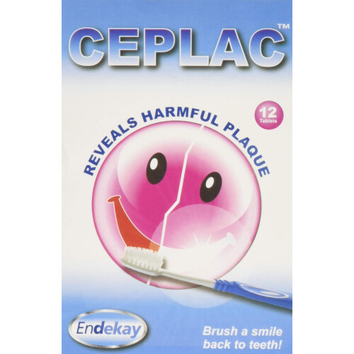 Ceplac Dental Disclosing Tablets 12